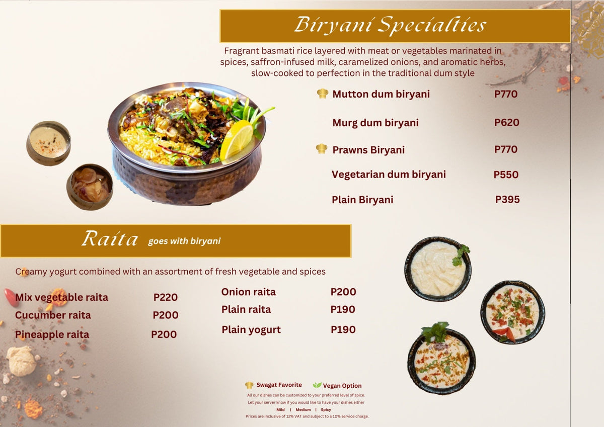 Biryani Specialties
